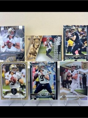 Drew Brees Saints Lot of 6 cards